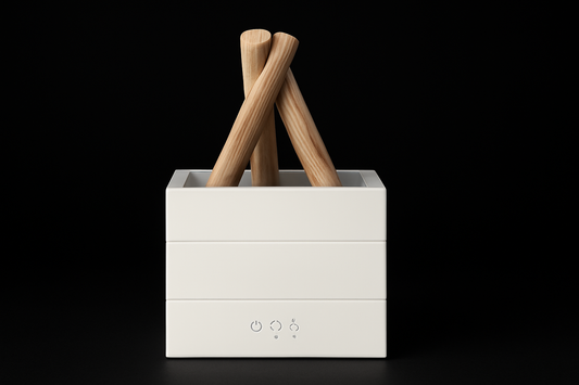 Sztaluga z czarnym tłem